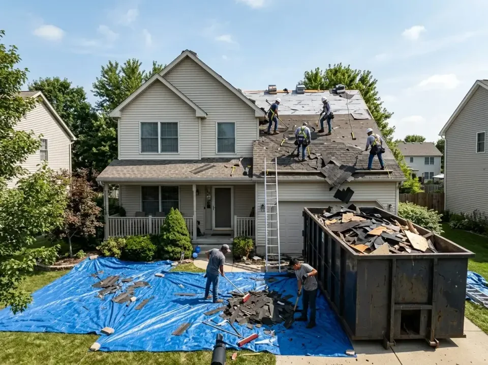 roof-replacement-debris-remova-004 — frequently asked questions, Cheapest Dumpster Rentals in Huntington Beach, CA